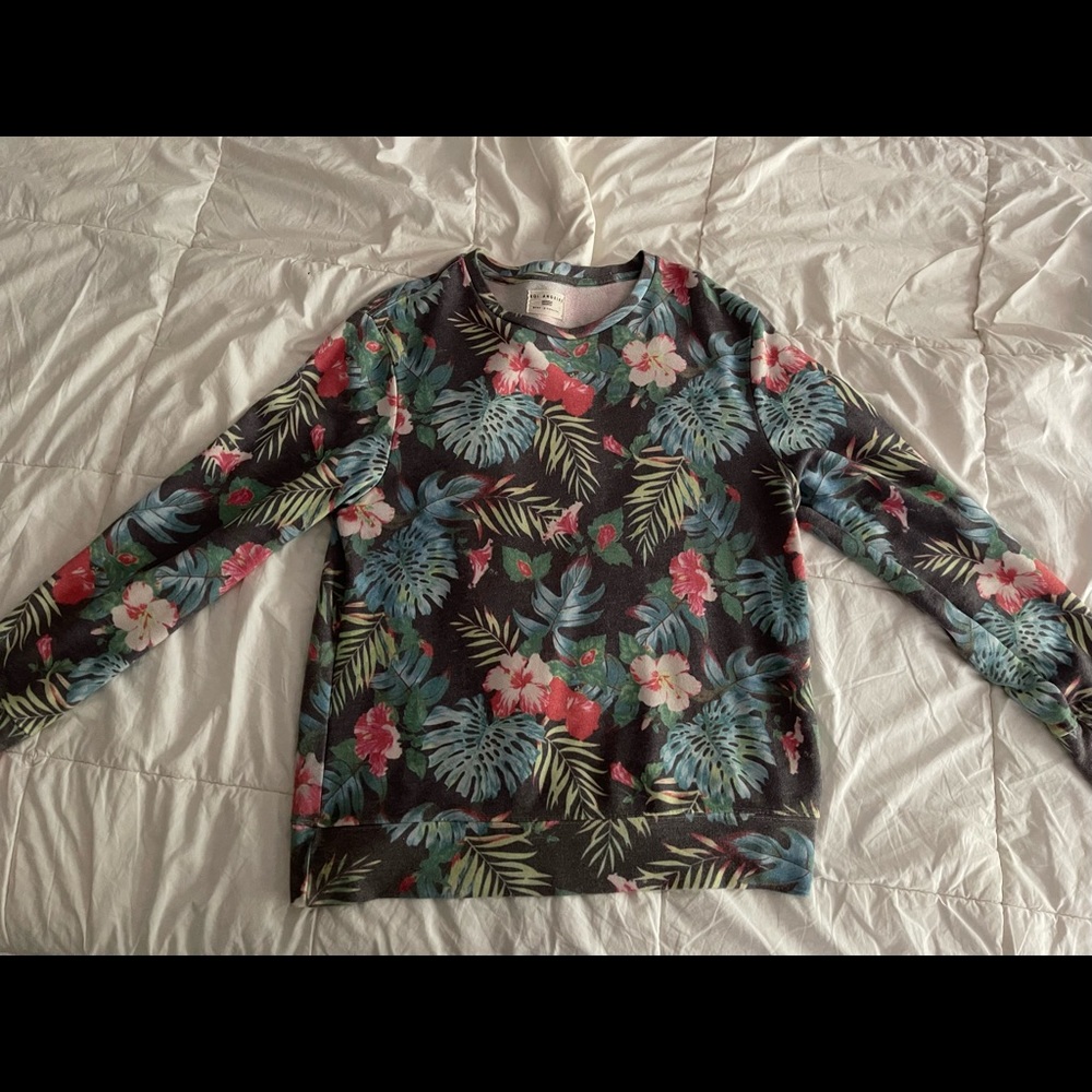 Sol Angeles floral sweatshirt